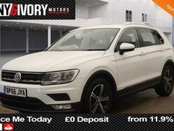 White Used 2016 VW Tiguan SE SUV | £12,490 (A bit pricey)