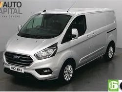 Silver Used 2021 Ford Transit Custom Limited | £22,788 (Fair price)