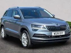 Business grey metallic Used 2019 Skoda Karoq SE L SUV | £18,522 (Fair price)