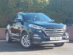 Black Used 2018 Hyundai Tucson SE SUV | £9,498 (Fair price)