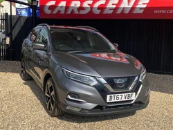 Grey Used 2017 Nissan Qashqai Tekna SUV | £9,799 (Fair price)