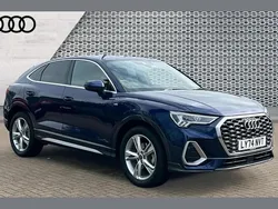 Blue Used 2025 Audi Q3 S-Line SUV | £34,425 (Fair price)