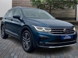 Blue Used 2020 VW Tiguan Elegance SUV | £23,785 (Fair price)