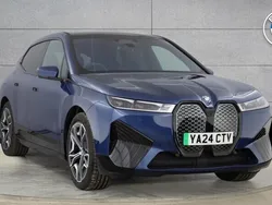 Blue New 2024 BMW iX M Sport SUV | £70,000 (Fair price)