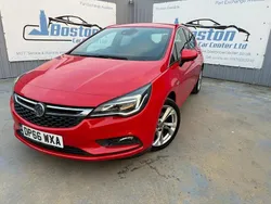 Red Used 2016 Vauxhall Astra SRi Hatchback | £5,899 (Fair price)