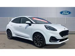 White Used 2022 Ford Puma ST-Line SUV | £17,934 (Fair price)