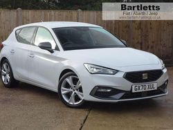 White Used 2020 Seat Leon FR Hatchback | £13,995 (Fair price)