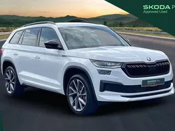 White Used 2024 Skoda Kodiaq SportLine SUV | £35,759 (Fair price)