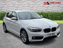White Used 2018 BMW 118 Sport Line Hatchback | £7,600 (Good price)