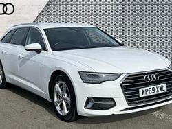 White Used 2020 Audi A6 Sport Estate | £25,201 (Super price)