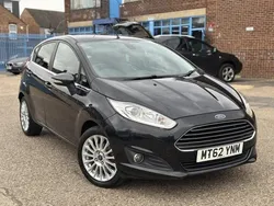 Black Used 2012 Ford Fiesta Titanium Hatchback | £5,489 (Fair price)