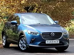 Blue Used 2019 Mazda CX-3 SUV | £11,998 (Fair price)