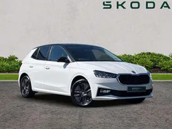 Candy white black magic pearl effect Used 2022 Skoda Fabia Colour Edition Hatchback | £13,695 (Fair price)
