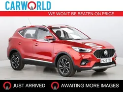 Red Used 2022 MG ZS Exclusive Sedan | £12,771 (Fair price)
