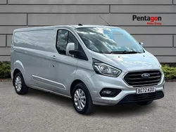 Silver Used 2022 Ford Transit Custom Limited Van | £17,495 (Fair price)