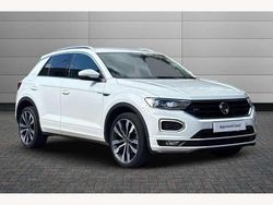 White Used 2021 VW T-Roc R-line SUV | £18,295 (Fair price)