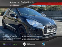 Black Used 2016 DS Automobiles DS3 Performance Hatchback | £4,699 (Fair price)