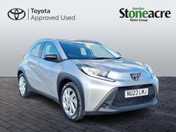 Silver Used 2023 Toyota Aygo X PURE SUV | £12,250 (Good price)