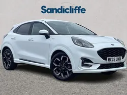 Frozen white (premium paint) Used 2023 Ford Puma Gen-E Hatchback | £16,370