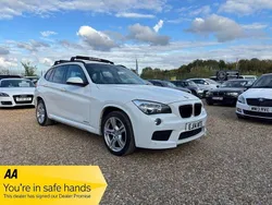 White Used 2014 BMW X1 M Sport SUV | £6,250 (Fair price)