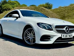 White Used 2017 Mercedes E220 AMG line Coupe | £14,497 (Fair price)