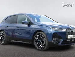 Blue Used 2022 BMW iX M Sport SUV | £33,500 (Good price)