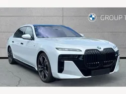 White Used 2023 BMW i7 M Sport Sedan | £79,840 (Expensive)
