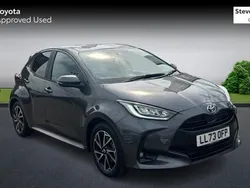 Grey Used 2023 Toyota Yaris Hybrid Design Hatchback | £17,989 (Fair price)