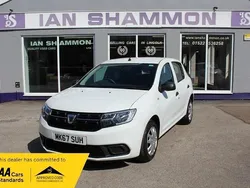 White Used 2017 Dacia Sandero Ambiance Hatchback | £5,295 (Fair price)