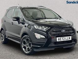 Black Used 2022 Ford Ecosport ST-Line SUV | £12,136 (Fair price)