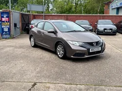 Brown Used 2013 Honda Civic SE Hatchback | £2,980 (Good price)