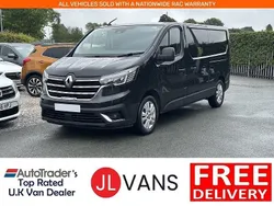 Black Used 2022 Renault Trafic Van | £17,975 (A bit pricey)