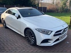 White Used 2020 Mercedes CLS400 AMG Line Premium Plus Coupe | £32,995 (Fair price)