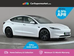 White Used 2024 Tesla Model 3 RWD Sedan | £30,197