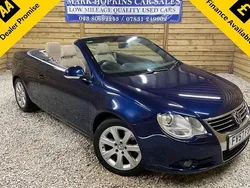 Blue Used 2007 VW Eos Sport Cabriolet | £6,995