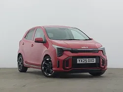 Red New 2025 Kia Picanto GT-Line Hatchback | £17,798 (A bit pricey)