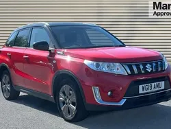 Red Used 2019 Suzuki Vitara SZ-T SUV | £14,143 (A bit pricey)