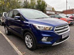 Blue Used 2017 Ford Kuga Zetec SUV | £10,995 (Fair price)