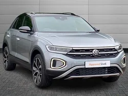 Pyrite silver with black roof New 2025 VW T-Roc Design SUV | £30,450 (Fair price)