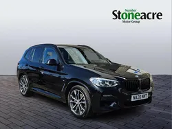 Black Used 2020 BMW X3 M Sport SUV | £28,750 (Fair price)