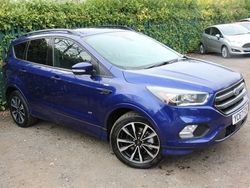 Blue Used 2017 Ford Kuga ST-Line SUV | £12,250 (A bit pricey)