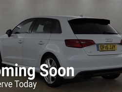 White Used 2015 Audi A3 Sportback S-Line Hatchback | £9,988 (Expensive)
