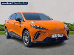 Orange Used 2023 MG MG4 EV Trophy Hatchback | £17,999 (Fair price)
