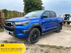 Blue Used 2021 Toyota HiLux Pickup | £25,800 (Super price)