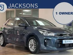 Blue Used 2017 Kia Rio 2 Hatchback | £8,150 (Fair price)
