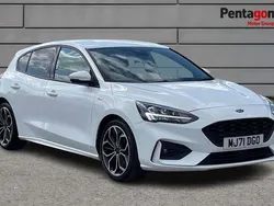 White Used 2021 Ford Focus ST-Line X Hatchback | £13,295 (Good price)