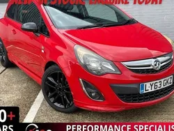 Red Used 2014 Vauxhall Corsa Edition Hatchback | £4,861 (Good price)