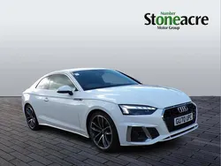 White Used 2020 Audi A5 S-Line Coupe | £23,295 (Fair price)