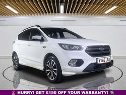 White Used 2019 Ford Kuga ST-Line SUV | £10,799 (Good price)