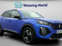 Blue Used 2024 Peugeot 2008 Allure SUV | £17,600 (Fair price)
